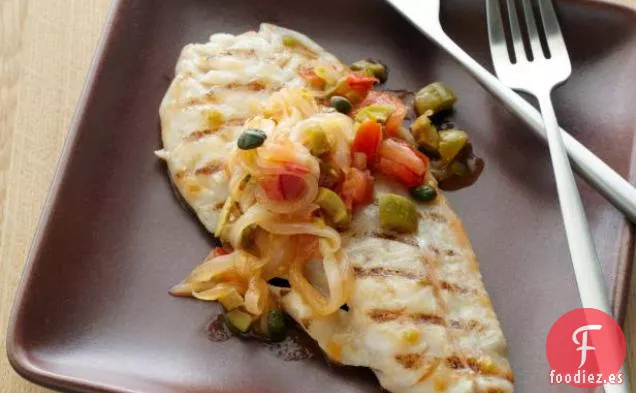 Pargo a la Parrilla Vera Cruz