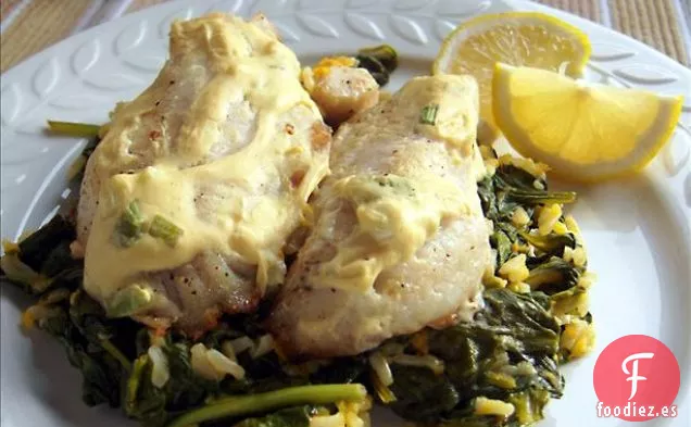 Pargo Rojo con Salsa de Mostaza