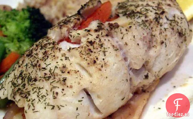 Lenguado Relleno de Verduras