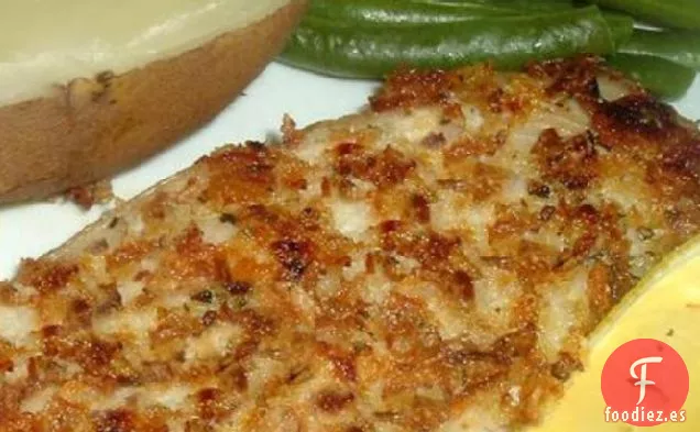 Tilapia Con Corteza De Cebolla