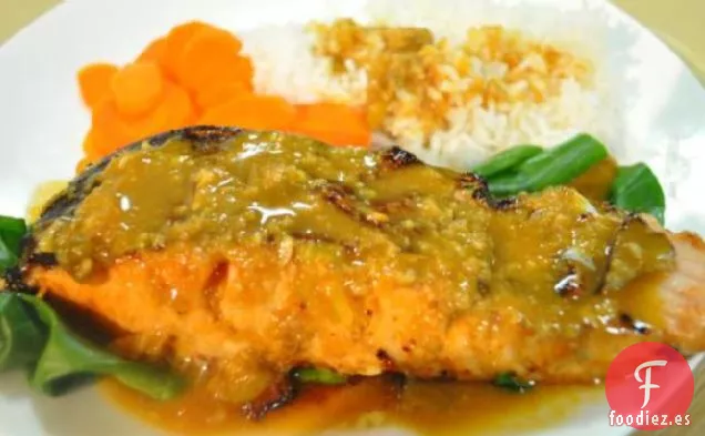 Tilapia de Soja con Jengibre y Naranja de Kelleigh