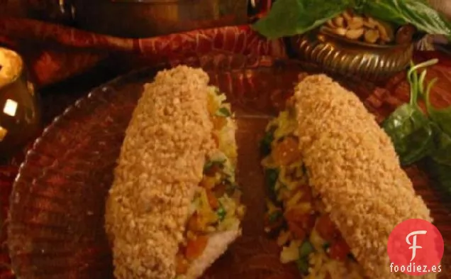 Tilapia Rellena con Costra de Anacardo