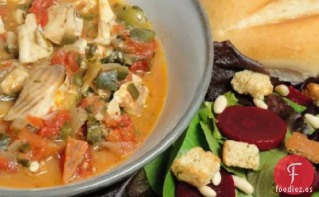 Bacalao Fácil-Estofado de Pescado Puertorriqueño
