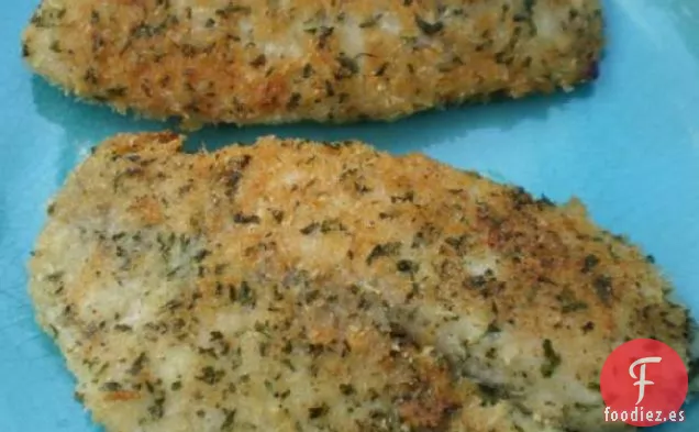 Filetes de Tilapia con Incrustaciones de Panko