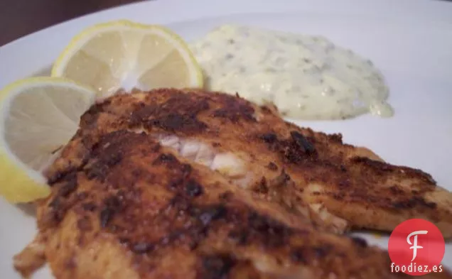 Tilapia de Naranja y Jengibre a la Parrilla
