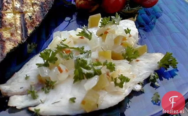 Tilapia con Costra de Mostaza