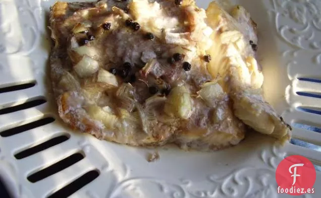 Trucha de Arroyo Fresca Con Patatas Fritas y Cebolla