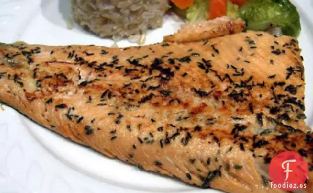 Trucha Con Lima y Tomillo