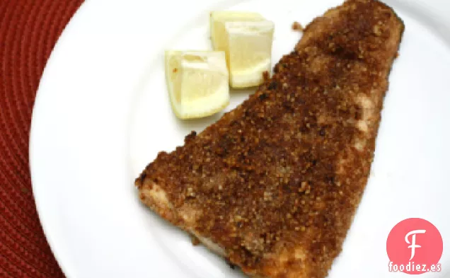 Trucha Arco Iris con Chile Rojo y Nueces Pecanas