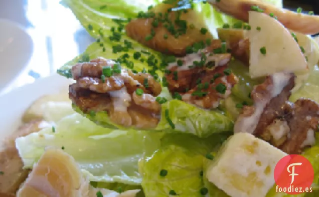 Ensalada de Linguini de Trucha Ahumada y Limón