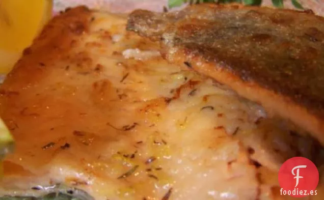 Trucha Arco Iris de Tomillo Limón