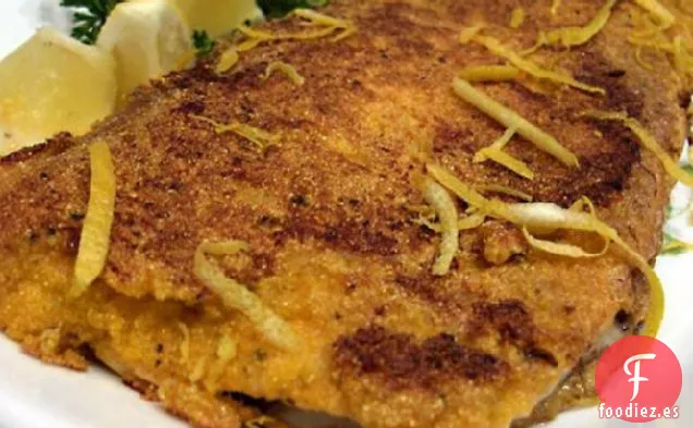 Trucha Empanada con Harina de Maíz