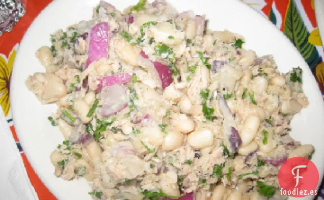 Ensalada de Atún # 4: Ensalada de Atún y Frijoles Blancos