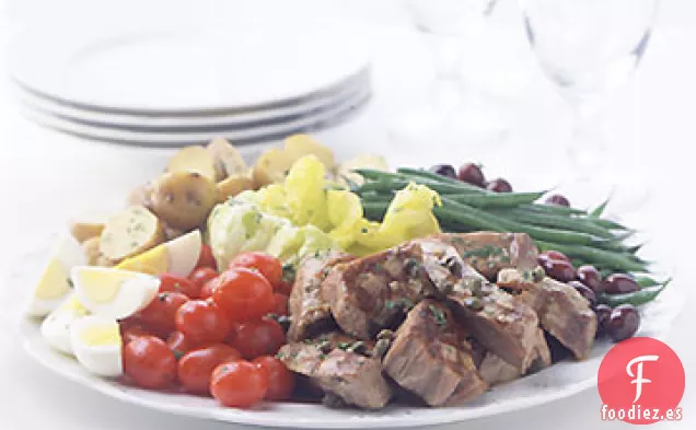 Ensalada de Atún a la Parrilla Niçoise