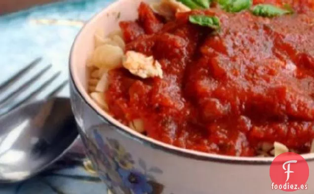Salsa de Atún y Tomate para Pasta