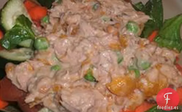 Ensalada de Naranja, Jengibre Y Atún