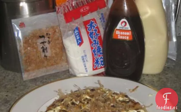 Okonomiyaki al Estilo Kansai