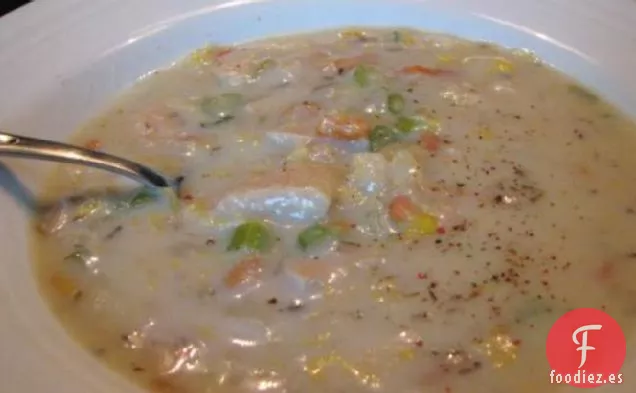 Sopa de Maíz y Atún