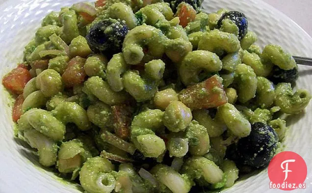 Ensalada de Pasta al Pesto de rúcula y Limón
