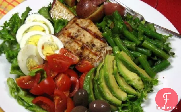 Ensalada Nicoise Con Atún A La Parrilla