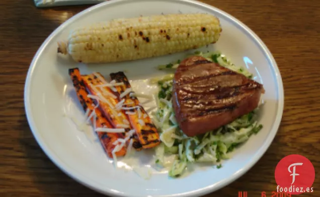 Filetes de Atún a la Pimienta A la Brasa
