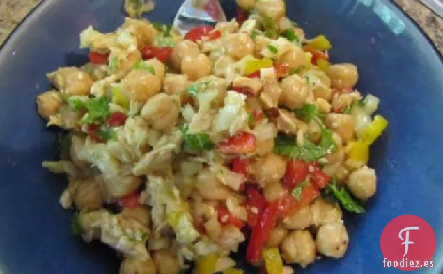 Ensalada de Garbanzos y Atún