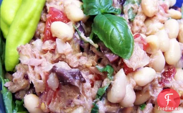 Tacones De Atún Blanco