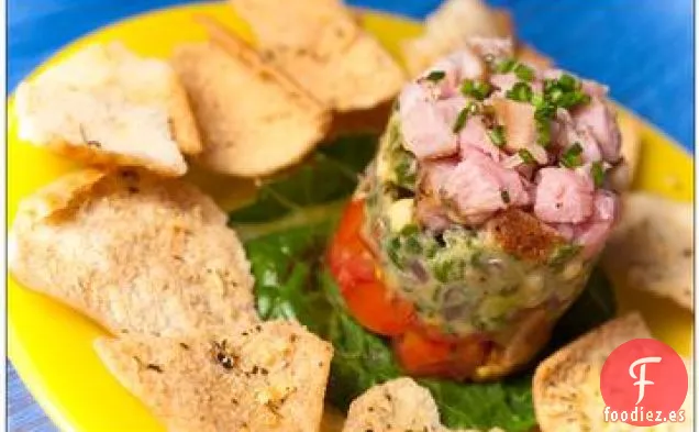 Tartar De Atún Ahumado Con Aguacate