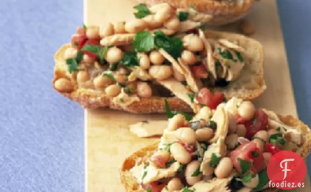 Ensalada de Atún y Frijoles Blancos
