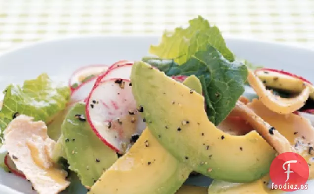 Ensalada de Atún, Aguacate y Romana