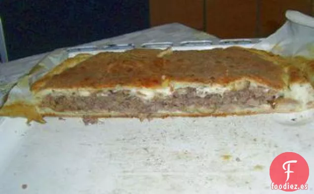  Pastel de Calzone de Coliflor' Ahogado'