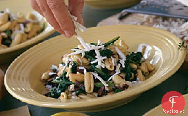 Cavatelli Con Rúcula y Ricotta Salata