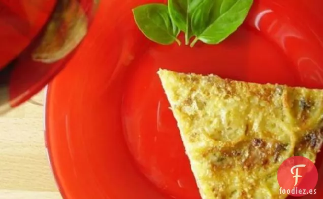 Rosti De Espaguetis Con Atún