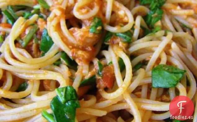 Espaguetis Olive Garden Con Atún