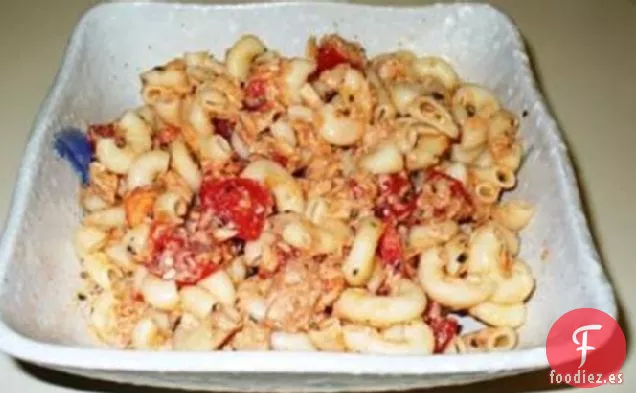 Ensalada de Pasta de Atún Fácil para Uno
