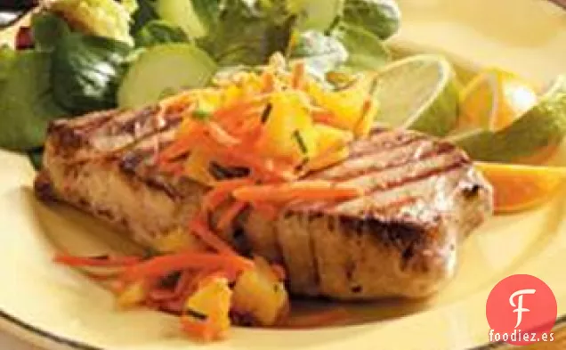 Filetes de Atún con Salsa