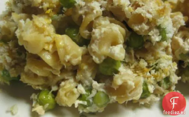 Cazuela Crujiente de Atún y Guisantes Verdes (Rocco Dispirito)