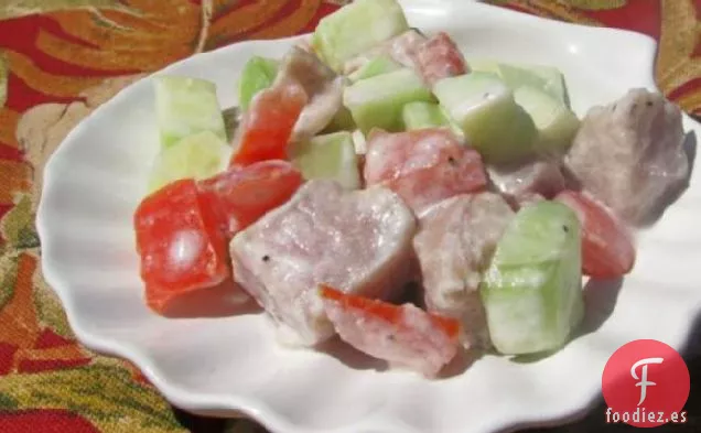 Poisson Cru o E'ia Ota (Atún Tahitiano marinado con Lima)