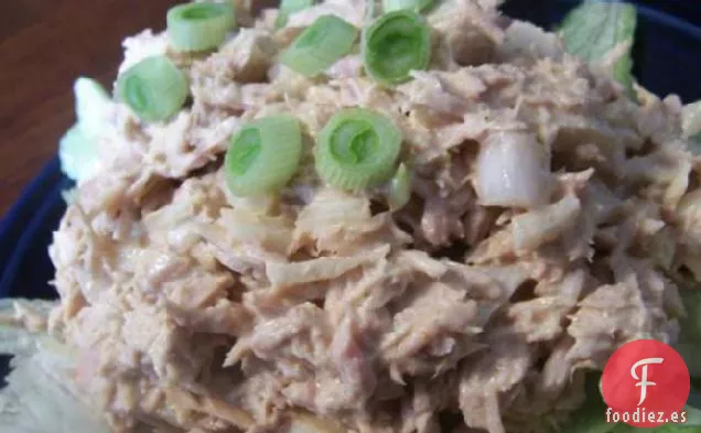 Ensalada De Atún Al Curry Con Castañas De Agua