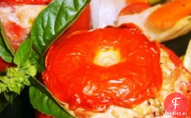Tomates Rellenos de Atún Al Horno