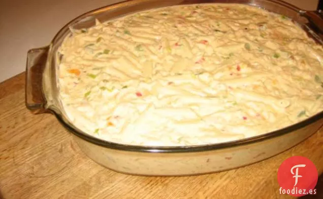 Buñuelos De Pasta De Atún Con Salsa