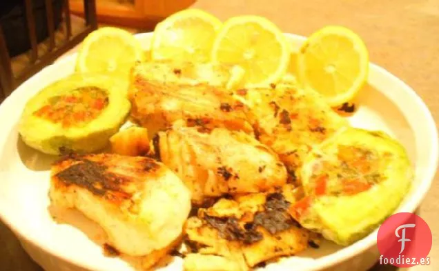 Pescado a La Parrilla Glaseado