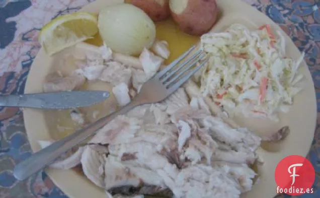 Cena de Hervir Pescado del Condado de Door (En Casa)