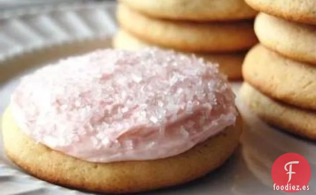 Galletas de Azúcar con Glaseado de Crema de Mantequilla