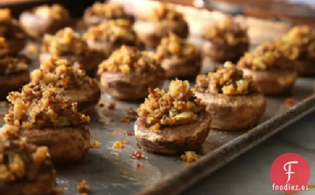 Receta de Champiñones Rellenos
