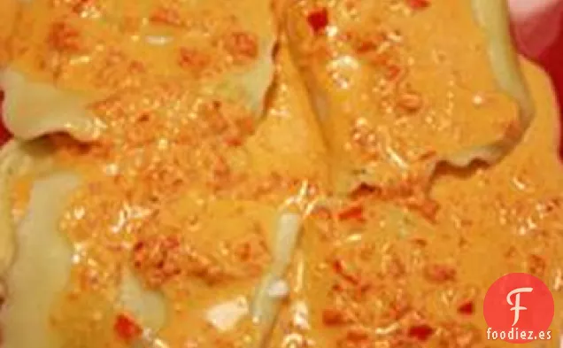 Salsa de Crema de Pimiento Rojo
