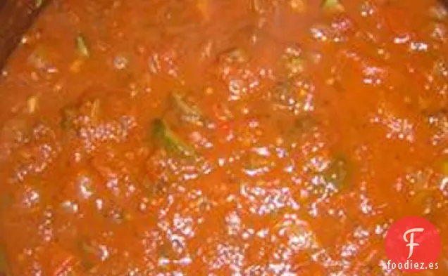 Salsa de Espaguetis Fresca