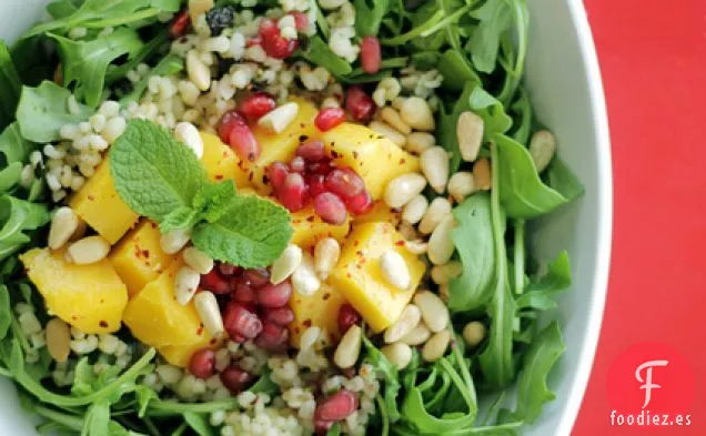 Trigo Bulgar Con Mango, Cohete Y Granada