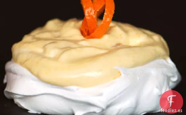 Pavlovas de Crema de Naranja