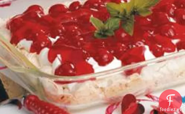 Cherry Postre De Merengue
